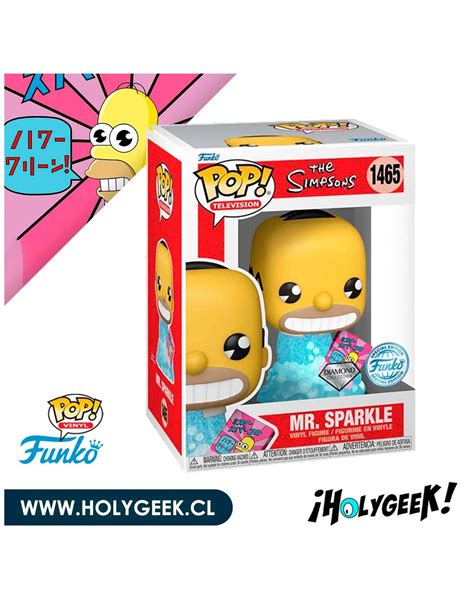 FUNKO POP! Televison: Simpsons- Homer Simpson - Mr Sparkle (DGLT) 1465