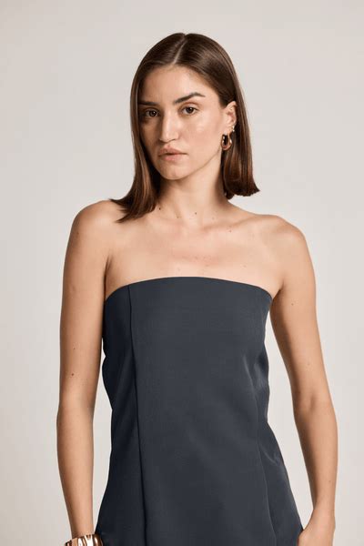 Charcoal Grey Off-Shoulder Top – BCPH