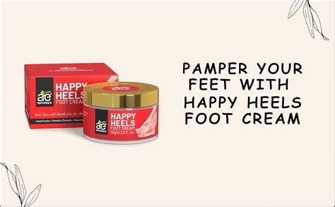 AE Naturals® Happy Heels Foot Cream - Repair Your Cracked Heels | For ...