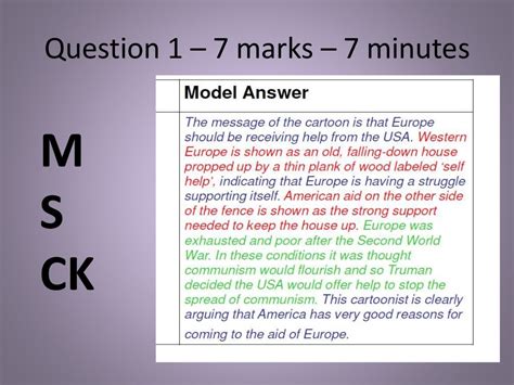How to Answer a History Source Question GCSE 的图像结果