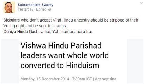 When Subramanian Swamy's fans took a parody account of their hero for real