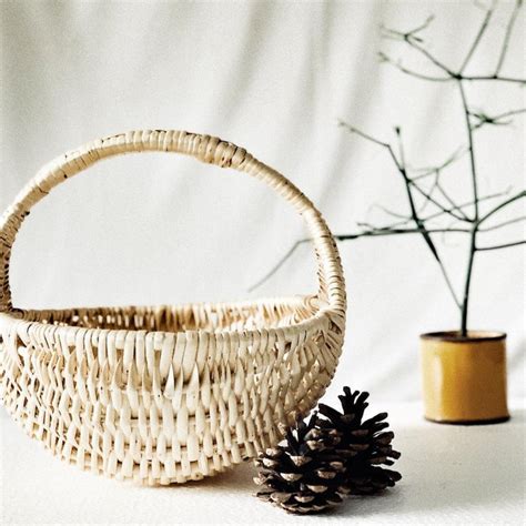 Half Moon Wicker Basket#N# – DaisyLife