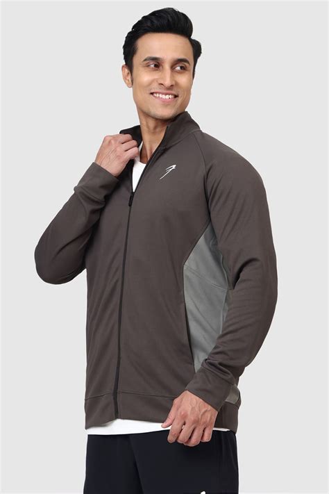 Polish Colourblock Jacket Dark Grey – FUAARK