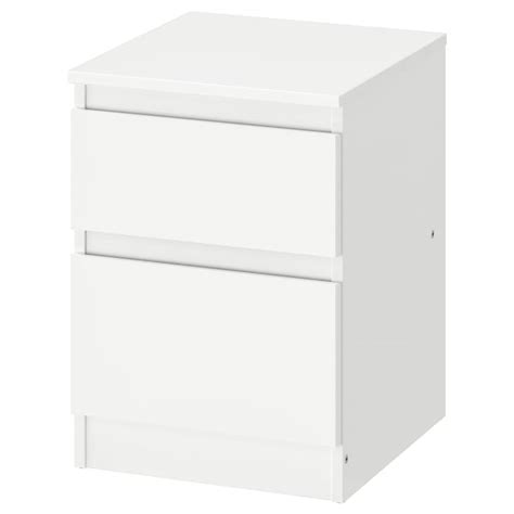 KULLEN chest of 2 drawers, white, 35x49 cm (133/4x191/4") - IKEA