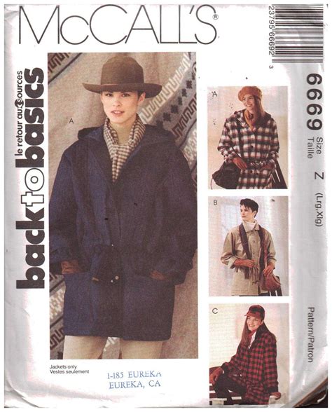 Image result for McCall Jacket Patterns