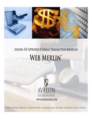 Fillable Online Issuing ISF Appendix D Single Transaction Bonds in Fax ...