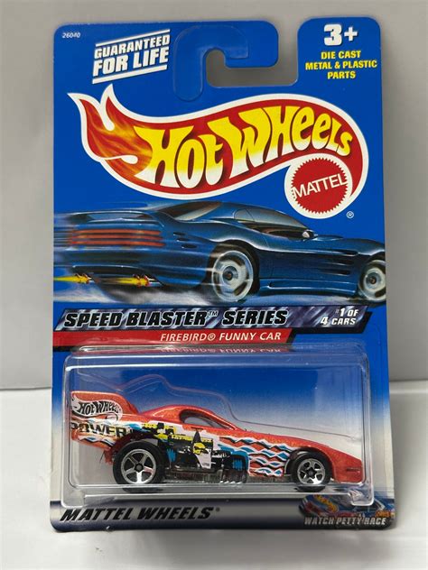 HOT WHEELS VINTAGE CARD SPEED BLASTER SERIES FIREBIRD – Indian Diecast Hub
