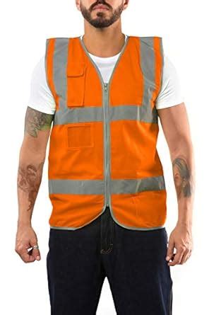 Kolossus Hi-Vis Safety Vest | Frontal Pockets | Cool Dry Mesh Back ...