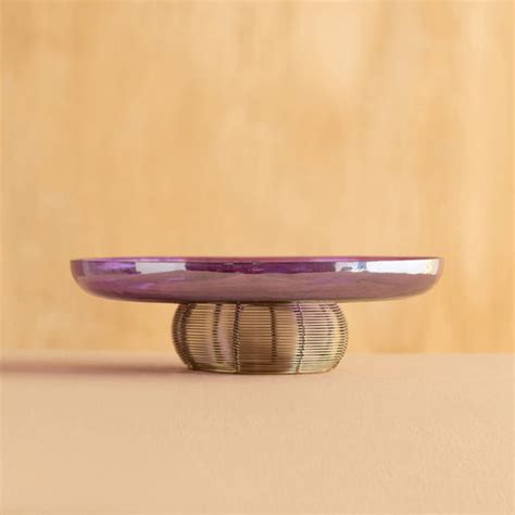 Buy Urja Purple Tray - Yaahvi by Nikita Bansal