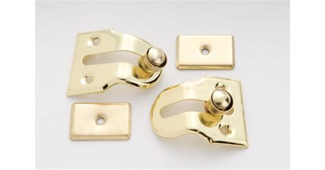 First Watch 1430 Pair of Window Vent Locks with Sliding Stud Activation ...