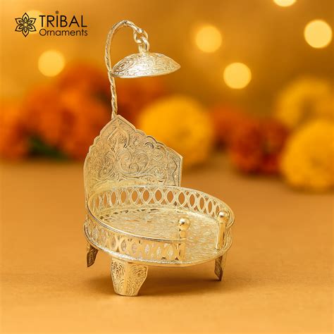 925 sterling silver sterling Sinhasan, singhasan idol god throne, god ...