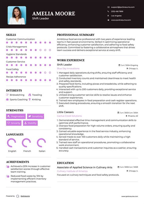 10+ Little Caesars Resume Samples & Templates for 2025