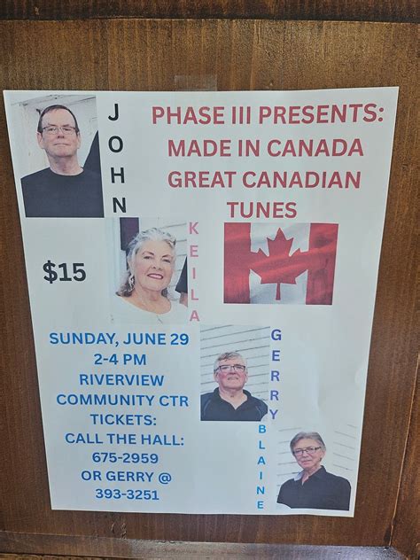PHASE III Presents MADE IN CANADA - GREAT CANADIAN TUNES, 718 clyde ...