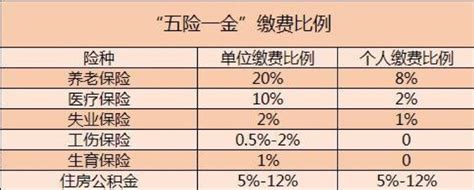 五险一金每个月到底怎么交？详细介绍武汉社保单位个人缴费比例 - 知乎