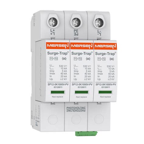 Scaricatore Di Sovratensione Trifase 4P 30kA-65kA 385V - Protezione Fulmini E Sbalzi Di Tensione