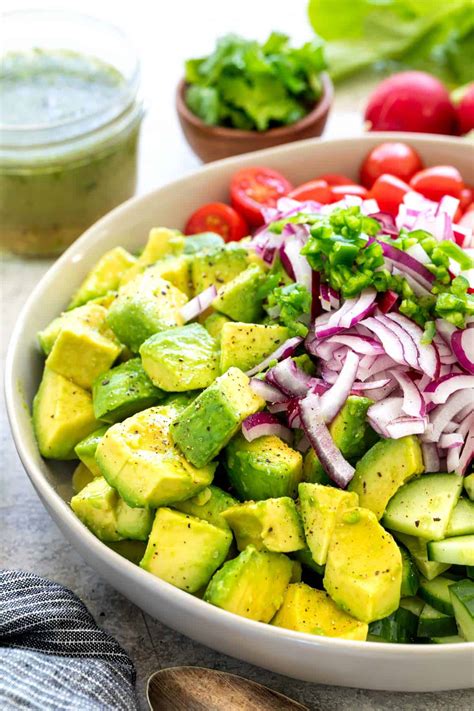 Healthy Avocado Salad Dressing Recipe at Bruce Green blog