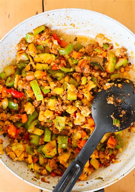 Healthy Ground Beef And Vegetable Skillet - Homemade Mastery