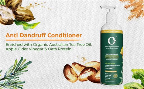 Buy Organic Forest 100% VEGAN Anti Dandruff Conditioner | 100% Chemical ...