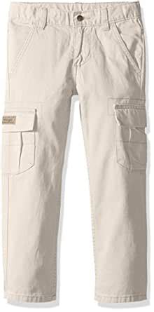 Wrangler Husky Boys' Authentics Classic Cargo Pant, Dark Putty, 18H ...