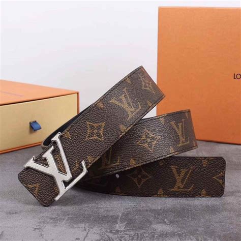 Louis Vuitton Men’s Belts - LV Buckle Monogram Leather Reps
