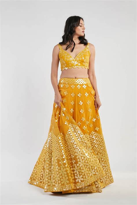 Yellow Lehenga Set – abhinavmishra
