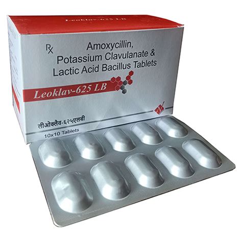 Leoklav-625 LB Tablets Salveo Lifecare