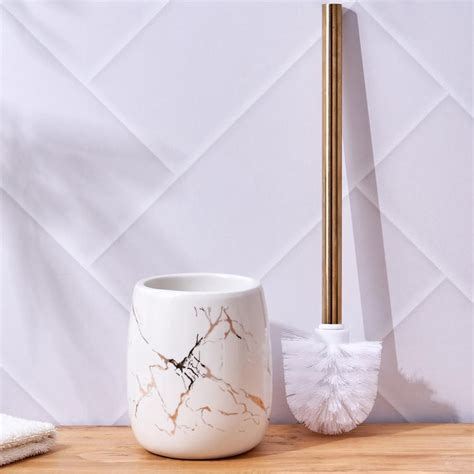 Buy Aubree Sparkle Ceramic Toilet Brush Holder from Home Centre at just ...