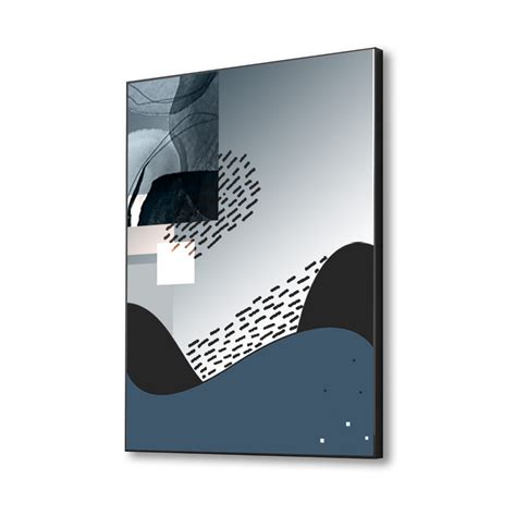 Peaceful Ocean Serenity Canvas Art Abstract Painting – Nestroots