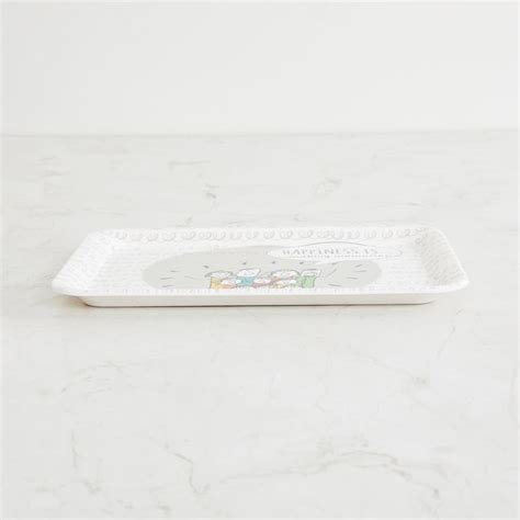 Buy Melina Aleka Happiness Printed Tray- Set of 2 from Home Centre at ...