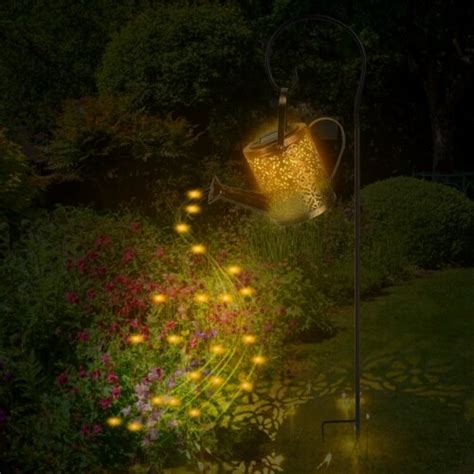 Image result for Watering Can Solar String Lights