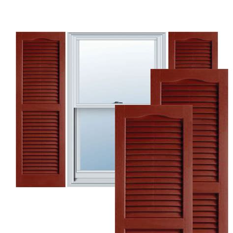 Builders Choice EVL Builders Choice Vinyl Open Louver Window | Shutters ...