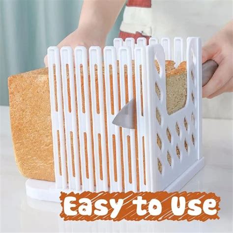 Buy TOTO〗Cutter Machine Sandwich Guide Loaf Kitchen Bread Skiving Bread ...