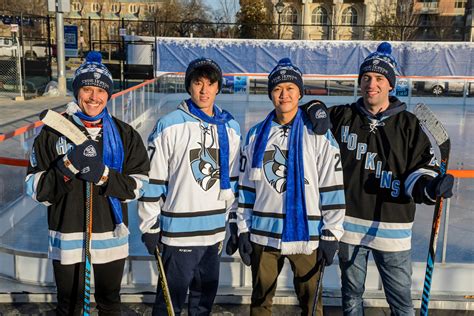 Pop-Up Ice Rink at Homewood | Johns Hopkins University Brand