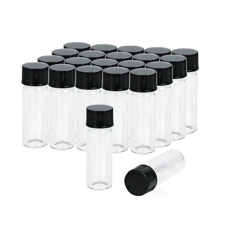 ALWSCI 1 Dram Glass Vials, Small Liquid Sample Vial, 15X45mm 4 ml ...