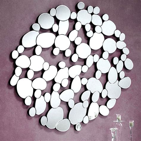 Purchase Circular Pebble Cluster Wall Mirror