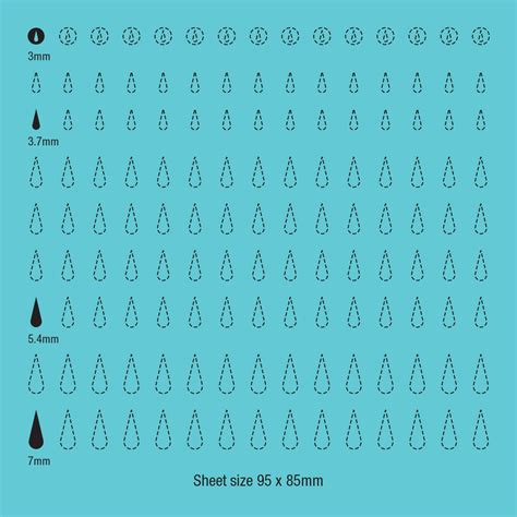Blood Drops Transfers Decals » The Mighty Brush