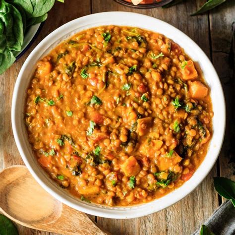 Moroccan Lentil Stew - Savor the Flavour