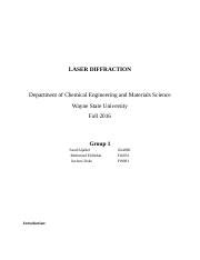 Image result for Laser Diffraction Lab Experiment