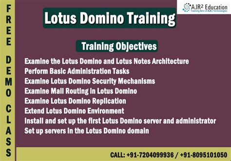 Lotus Domino Training It Training, Training Programs, Domino, Lotus ...