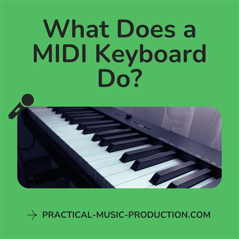 What Does a Midi Keyboard Do 的图像结果