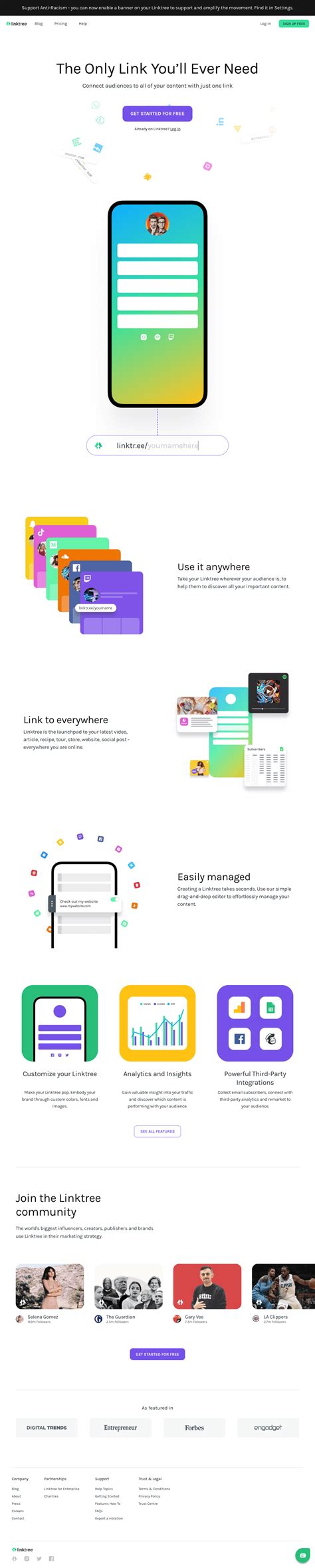 Image result for Linktree Website