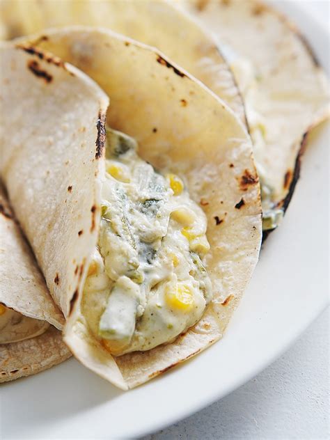 Rajas Con Crema (Roasted Poblanos in a creamy sauce)