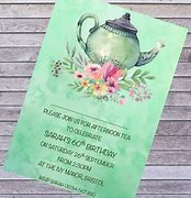 Image result for Azalea Tea Party Invitation