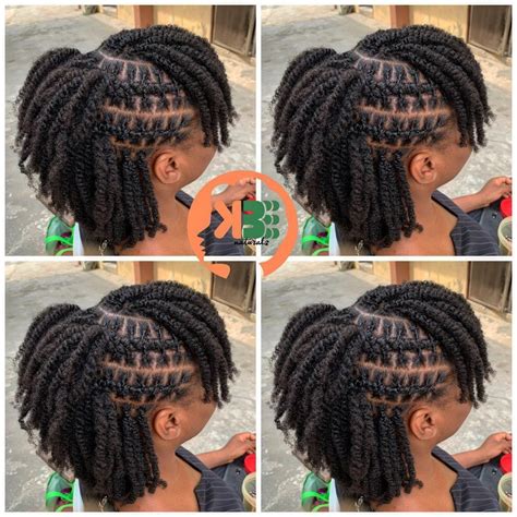 KBee Naturals on Instagram: "Natural hairstyle No added extension ️ ...