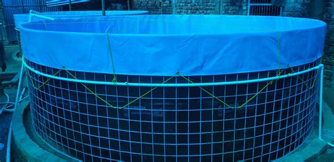 Biofloc/RAS Tank - Manufacturer of Membrane Biogas Balloons