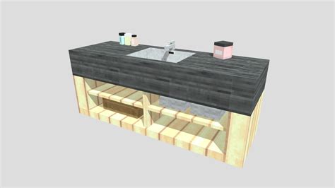 Minecraft - Modern Bathroom Sink - 3D model by CuteyCang [df5b504 ...