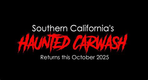 The Haunted Carwash in Anaheim, Big Wave Car Wash, Anaheim, 3 October ...