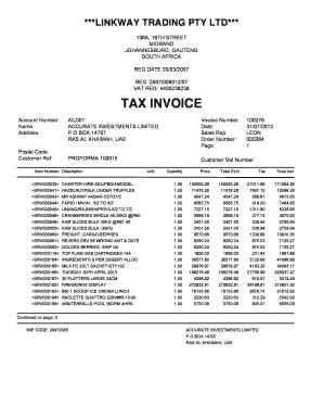 ***LINKWAY TRADING PTY LTD*** - Fill and Sign Printable Template Online