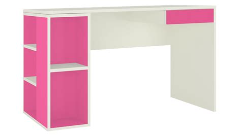 Adona Astra Kids Study Desk w/Open Shelves and Drawer Barbie Pink ...