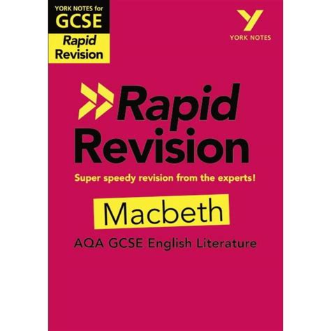Buy Macbeth RAPID REVISION: York Notes for AQA GCSE (9-1): - catch up ...